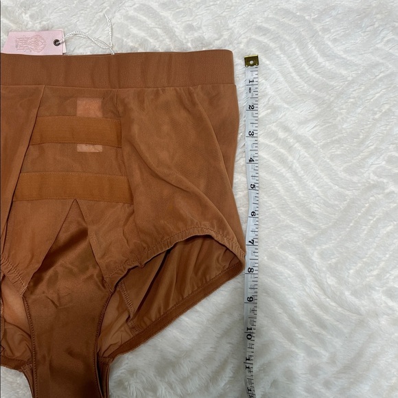 We Are Hah High Waisted Mesh Panty Tan Nude Size S NWT - Picture 6 of 6